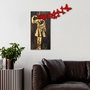 Wallity Banksy - 16-1 Escultura de pared de Madera y Metal